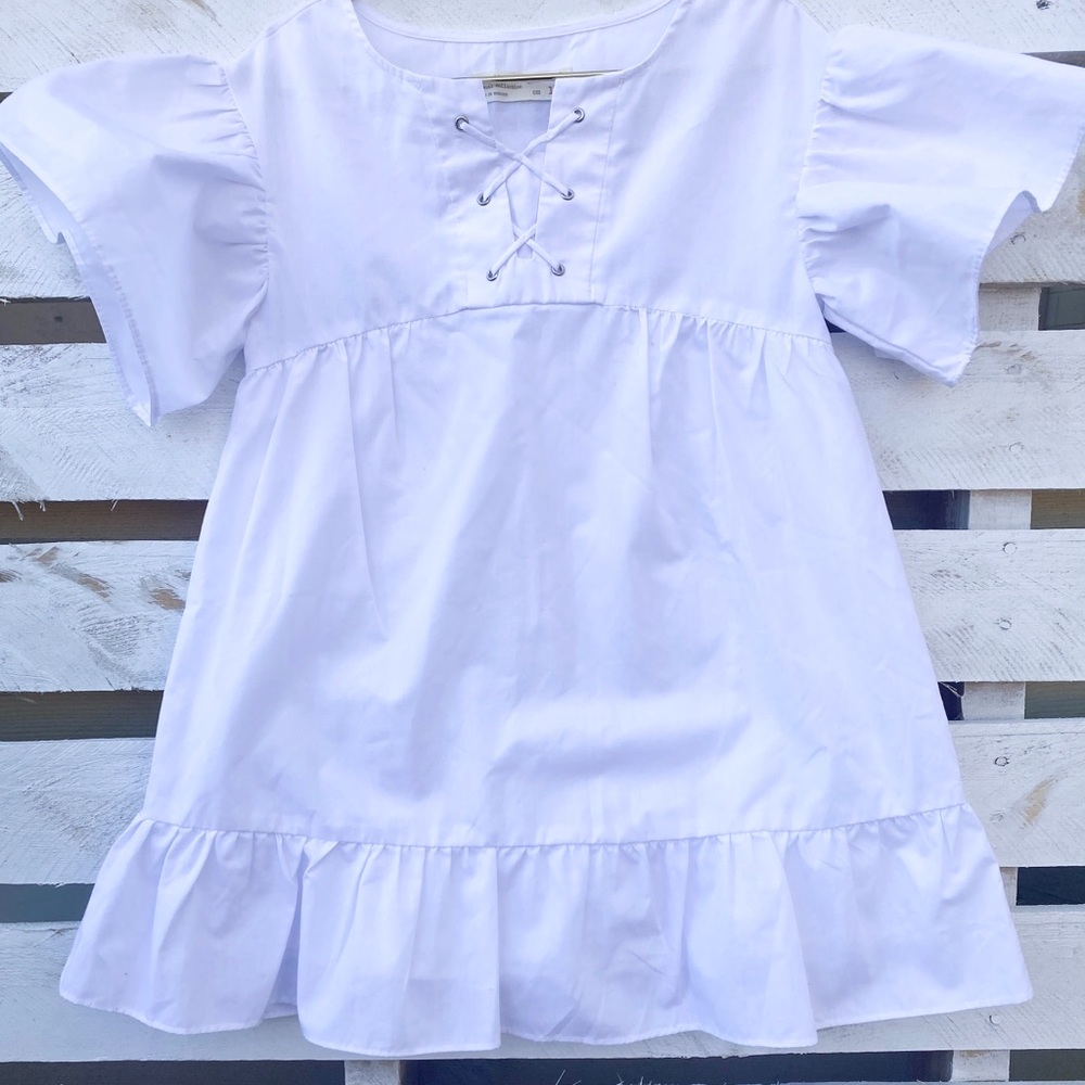 Zara white dress